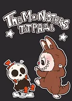 The Monsters. Тетрадь в клетку общая (Лабубу и друзья, А5, 48 л.)