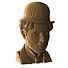 Конструктор из картона Декоративный бюст - 3D Чарли Чаплин/Charlie Chaplin - 1