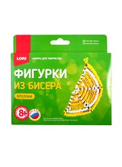 Набор для творчества LORI Фигурки из бисера Лимон Бис-086