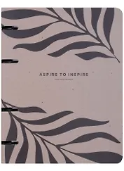 Тетрадь на кольцах в клетку Be Smart, "Sence. Листья", 120 листов