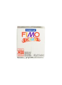 FIMO kids полимерная глина для детей (белый) (8030-0) (42г) (упаковка) (Эксмо)
