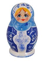 Матрешка 5 предм. "Узор", арт. С-6 (47)