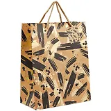 Подарочный пакет «Gold and black», А4