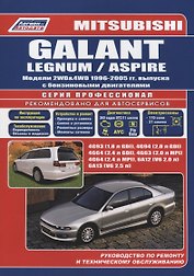 Mitsubishi Galant Выпуск 1996 - 2005 с бензиновыми двигателями. Эксплуатация. Ремонт. ТО