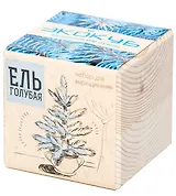 Набор для опытов и экспериментов Набор для выращивания Экокуб Голубая ель