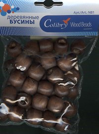 Деревянные бусины Colibry (NB1-07-E) (упаковка)