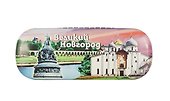 Чехол для очков "Великий Новгород. Коллаж аква" - 0