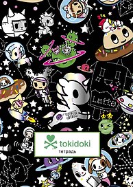 tokidoki. Космос. Тетрадь (А5, 48 л., УФ-лак, накидки)