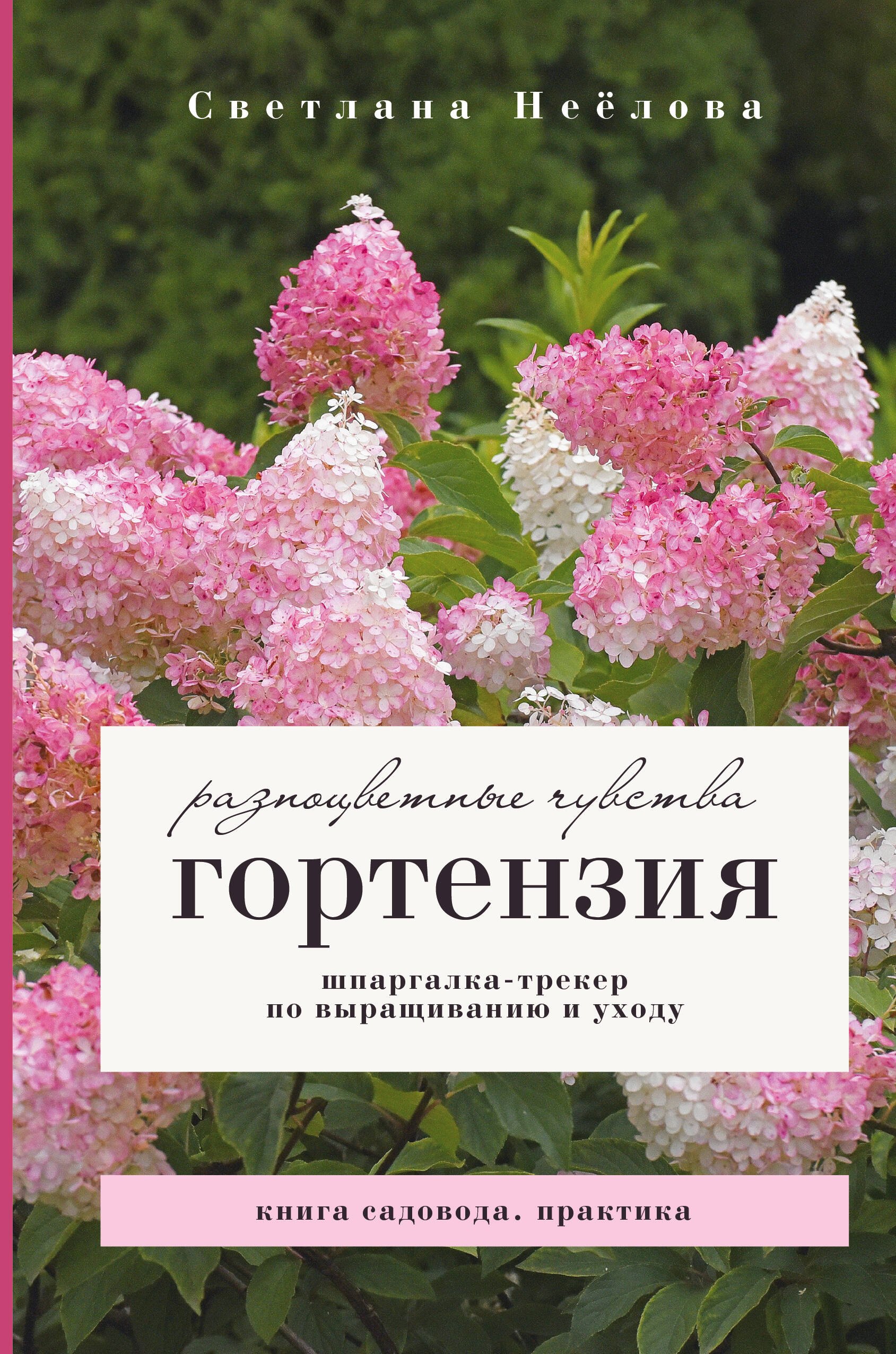 

Гортензия. Разноцветные чувства. Шпаргалка-трекер по выращиванию и уходу