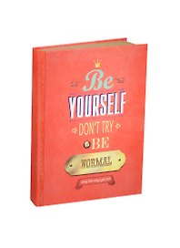 Блокнот «Be Yourself», крафт