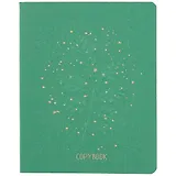 Тетрадь в клетку Listoff, "Total Grey. Flora", 48 листов, в ассортименте