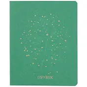 Тетрадь в клетку Listoff, "Total Grey. Flora", 48 листов, в ассортименте