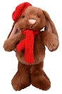 Мягкая игрушка Зайчик с шарфом и беретом (23см) (12-20251028-12L)