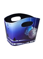 Корзинка для мелочей Новогодние шары (20х12х16) (SUN-37)