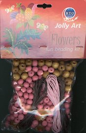 Набор для создания украшений из деревянных бусин Jolly Art (WBS.010) (упаковка)