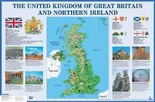 Великобритания. The United Kingdom of Great Britain and Northern Ireland. Наглядное пособие