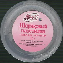 Шариковый пластилин Winx (MF0131-DISPLAY) (175858) (20г.) (серебро/золото) (Играем вместе) (банка)