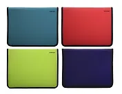 Папка для тетрадей A4+ "Soft Reef" молния с трех сторон, пластик, ассорти, Erich Krause