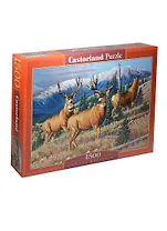 Пазлы 1500 C-151264 Олени (68х47см) (коробка) (Castorland)