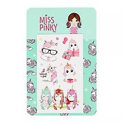 Татуировки переводные `MISS PINKY` `BASIC` 9,5x5,7 (181186)