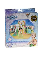 Набор аппликаций Холодное сердце (4 техники аппликаций) (31250) (3+) (Disney)
