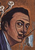 Книга для записей «Дали», А5, 100 листов, в точку, Listoff - 0