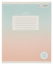 Тетрадь в клетку Listoff «Моя тетрадь. Универсальная плашка» в ассортименте, 12 листов