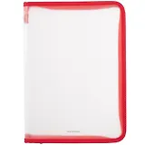 Папка на молнии А4 "UNIVERSAL" прозрачная, ассорти, Erich Krause