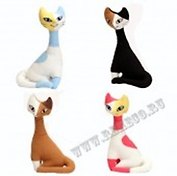 Фигурка декоративная Кошка (411570 Кр30) (20см) (4 вида)
