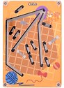 Развивающая игра Fofa. Лабиринт с шариком "Двойной Котик"