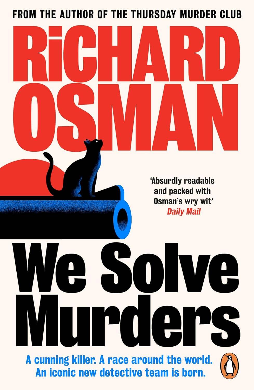 Обложка книги «We Solve Murders (Richard Osman) Мы расследуем убийства (Ричард Осман) /Книги на английском языке»