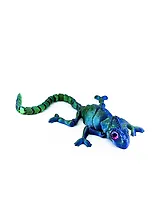 Фигурка 3D Хамелеон Паскаль (пластик) (29х9) (209)