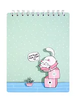 Скетчбук А5 45л "Mur-mur", 190 г/м2, тв. переплет, спираль