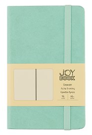 Записная книжка «Ментоловый» А6, 96 листов в клетку, экокожа, Joy Book