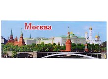 ГС Магнит закатной 40х115 мм Москва Вид на Кремль с мостом