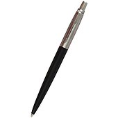 Ручка подарочная шариковая синяя, Jotter Bond Street Black CT, Parker - 0