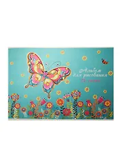 Альбом для рисования Феникс+, "Бабочка", А4, 24 листа, на скрепке