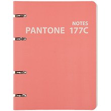 Тетрадь на кольцах «Pantone line. No 6» 120 листов в клетку, А5, сменный блок - Listoff