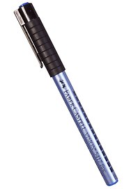 Гелевая ручка синяя автоматическая, Vision 5417, Faber-Castell