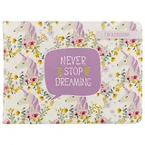 Обложка для студенческого Единороги с цветами (СБ2017-039)