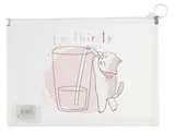 Папка на молнии А5 с расширением "Coctail cats", ассорти