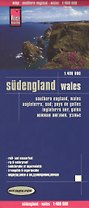 Southern England. Wales = Южная Англия, Уэльс. 1:400 000