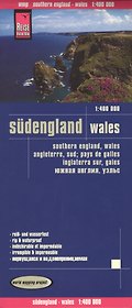 Southern England. Wales = Южная Англия, Уэльс. 1:400 000