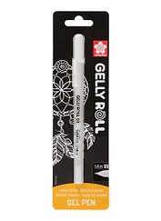 Ручка гелевая белая "Gelly Roll" 0.8мм