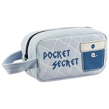 Сумочка на молнии Pocket secret (20х10) (ткань) (ПВХ бокс)
