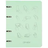 Тетрадь на кольцах в клетку Listoff, "ColourMania. Дизайн 10", 100 листов