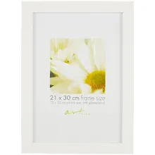 Деревянная фоторамка «TrendLine White MDF», белая, 21 х 30 см