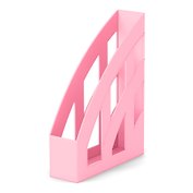 Лоток вертикальный "Office, Pastel", 75мм, пластик, розовый, ErichKrause