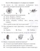 Тесты. Окружающий мир. 1 класс. Природа. Дом. Прописи - 2