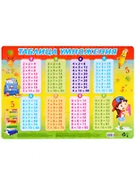 Покрытие на стол А3 "Таблица умножения"